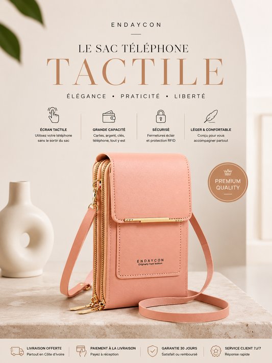 SAC BANDOULLIERE TACTILE™