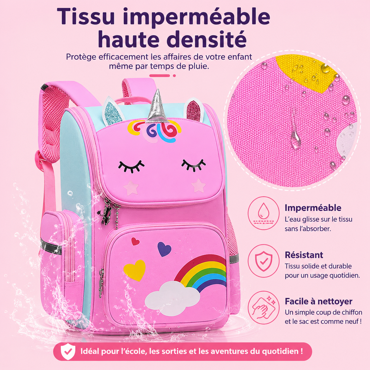 1 SAC À DOS MAGIQUE+1 GOURDE OFFERTE