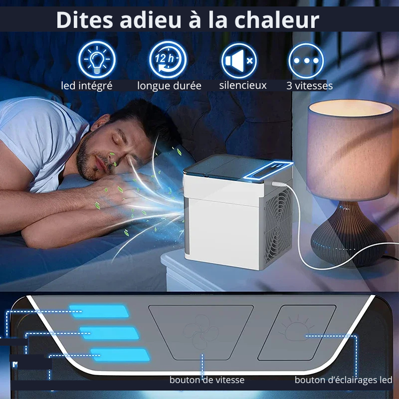 MINI CLIMATISEUR ULTRA PERFORMANT